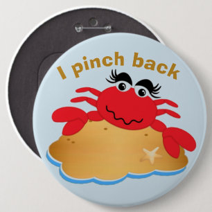 Badge Rond 15,2 Cm Bouton Pinch-Round