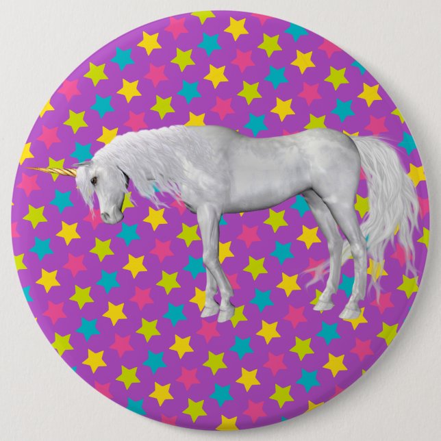 Badge Rond 15,2 Cm Bouton rond (Devant)