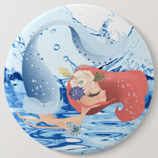 Badge Rond 15,2 Cm Bouton rond
