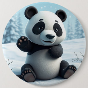 Badge Rond 15,2 Cm Bouton rond