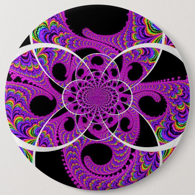 Badge Rond 15,2 Cm Bouton rond, Colossal, 6 pouces (Devant)