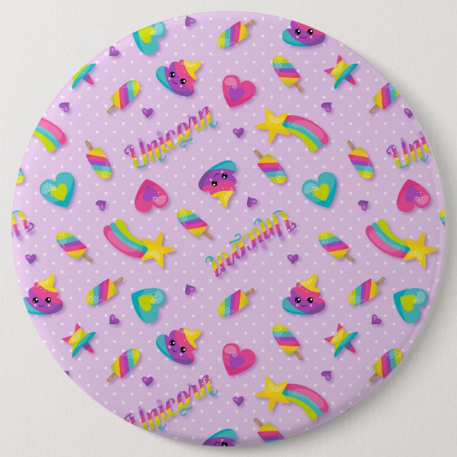 Badge Rond 15,2 Cm BoutonArrondi (Devant)
