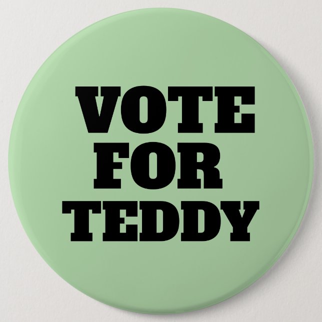 BADGE ROND 15,2 CM BOUTONS DE CAMPAGNE SUR MESURE  (Devant)