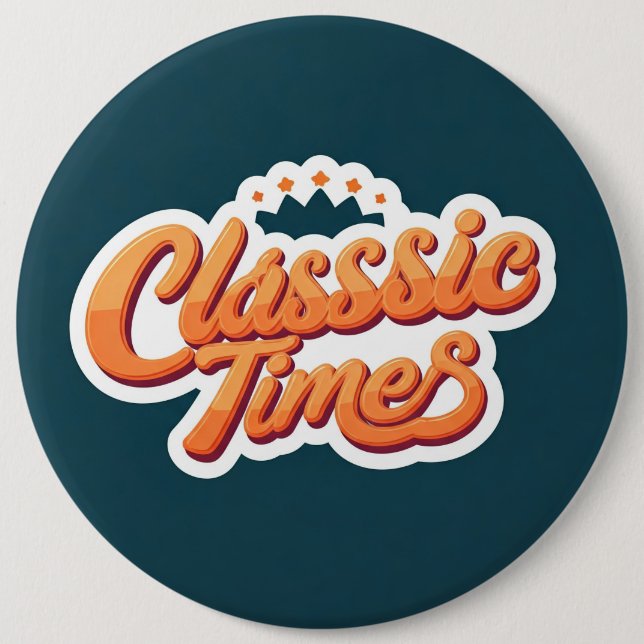 Badge Rond 15,2 Cm Boutons et patchs > Boutons (Devant)