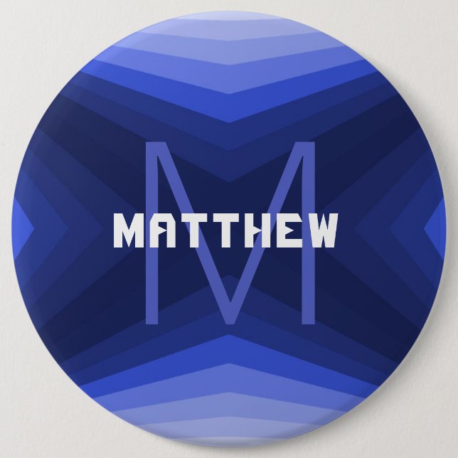 Badge Rond 15,2 Cm Button (Devant)