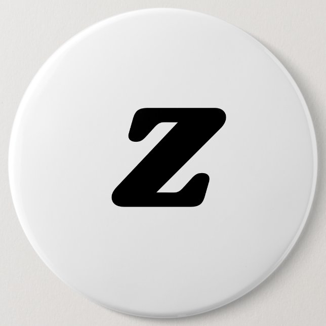 Badge Rond 15,2 Cm Button (Devant)