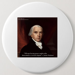 Badge Rond 15,2 Cm Cadeaux de citations de sagesse "Guerre et liberté