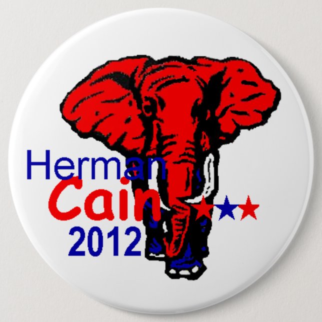 Badge Rond 15,2 Cm Caïn 2012 (Devant)