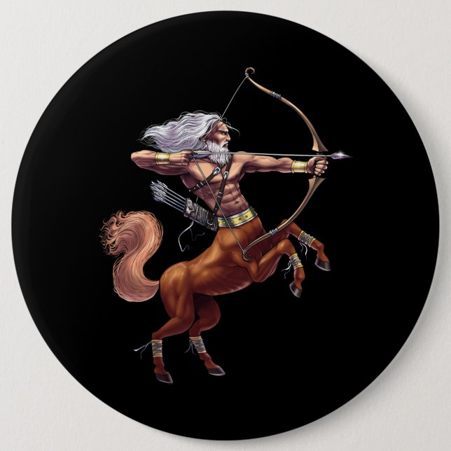 Badge Rond 15,2 Cm Centaure de mythologie grecque (Devant)
