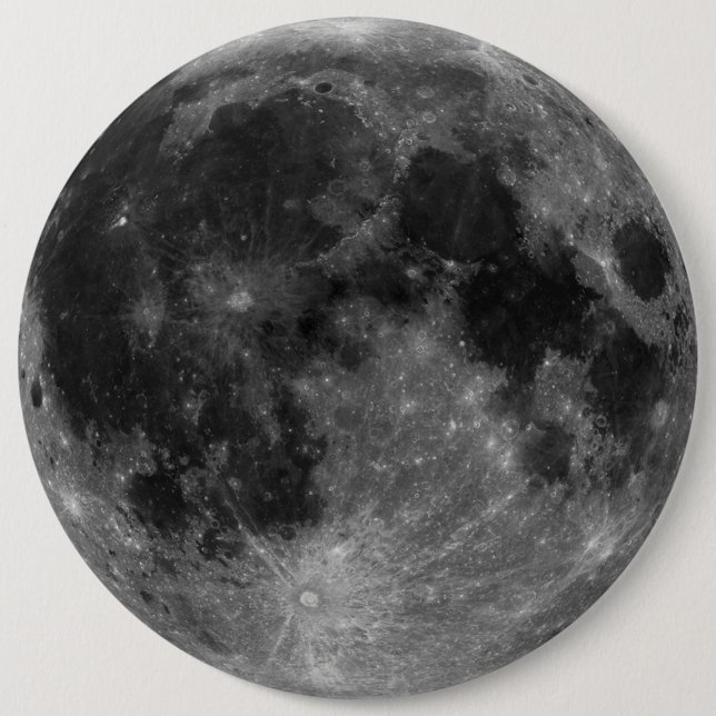 Badge Rond 15,2 Cm Chapa Luna llena Luna llena (Devant)