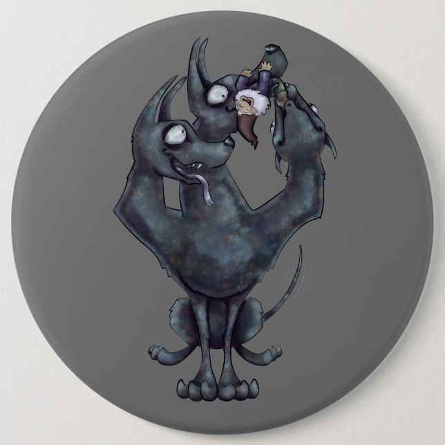 Badge Rond 15,2 Cm Chew Toy (Devant)