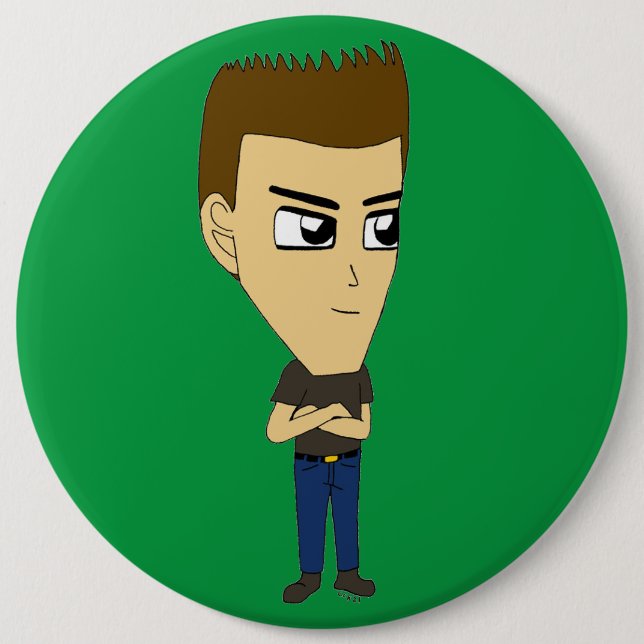 Badge Rond 15,2 Cm chibi (Devant)