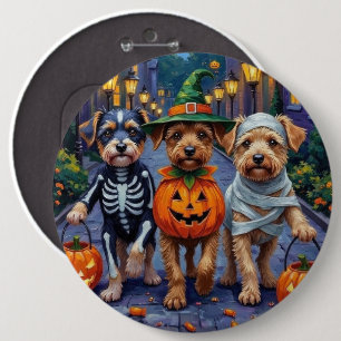 Badge Rond 15,2 Cm Chiens de Lowchen Costumes d'Halloween à l'essai o