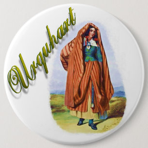 Badge Rond 15,2 Cm Clan Urquhart Scottish Dream Button
