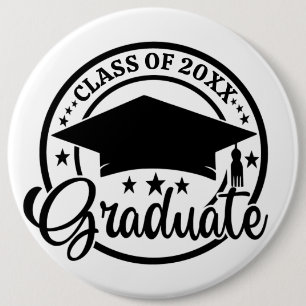 Badge Rond 15,2 Cm Classe personnelle personnalisable de 20XX Graduat