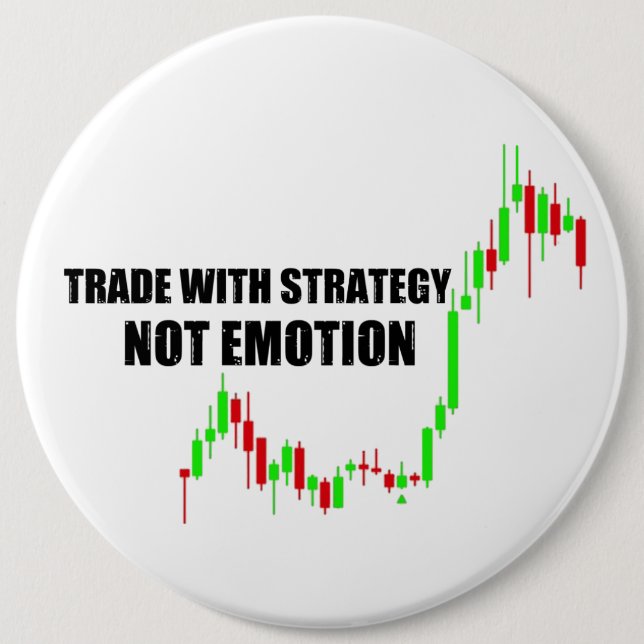 Badge Rond 15,2 Cm Collection Forex Day Trader (Devant)