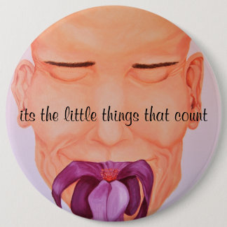Badge Rond 15,2 Cm concepteur artistique bouton les petits détails