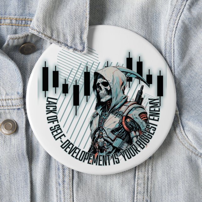 Badge Rond 15,2 Cm Conception commerciale de l'Imaginaire | Motiver | (En situation)