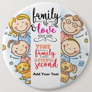 Badge Rond 15,2 Cm Concevez votre propre ou gardez