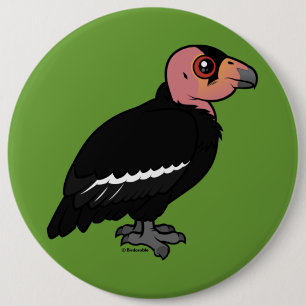 Badge Rond 15,2 Cm Condor de Californie