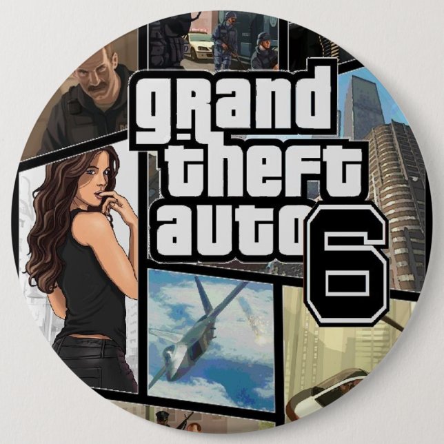 Badge Rond 15,2 Cm Console de commande Heist Next-Gen (Devant)
