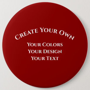 Badge Rond 15,2 Cm Créez votre propre