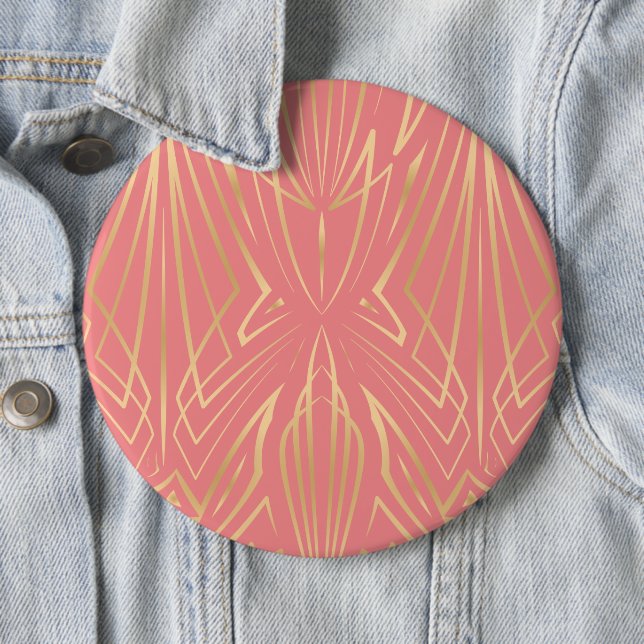 Badge Rond 15,2 Cm Crystal 9 (En situation)