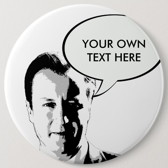 Badge Rond 15,2 Cm David Cameron - chef international - .png (Devant)