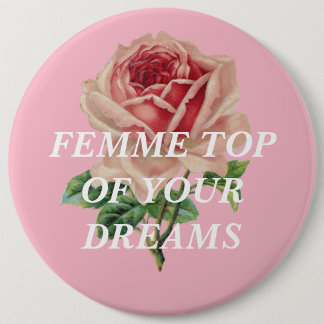 Badge Rond 15,2 Cm Dessus de Femme de vos rêves