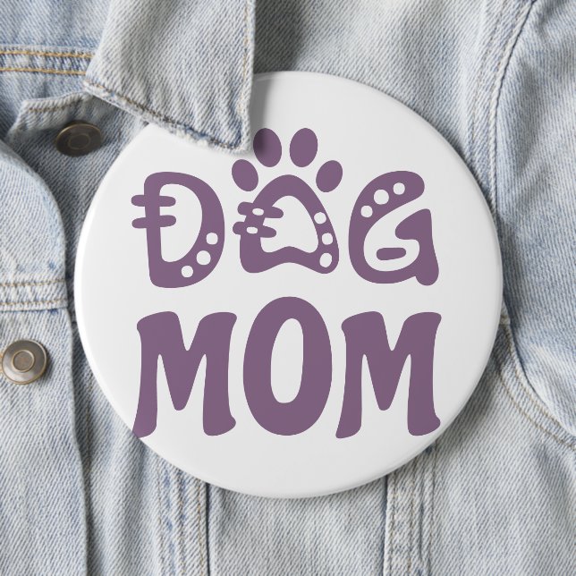 Badge Rond 15,2 Cm Dog (En situation)