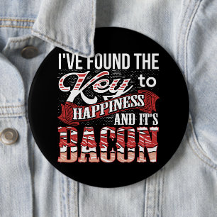 Badge Rond 15,2 Cm Don Bacon Lover
