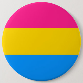 Badge Rond 15,2 Cm Drapeau Pansexual