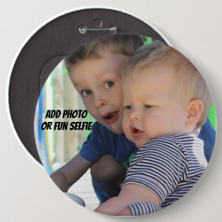 Badge Rond 15,2 Cm Échantillon COLOSSAL 6 pouces Pins photo