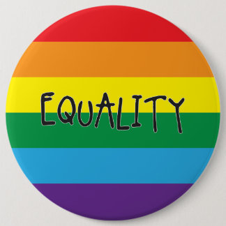 Badge Rond 15,2 Cm Égalité pour tous