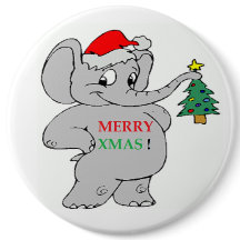 ÉLÉPHANT "MERRY XMAS"