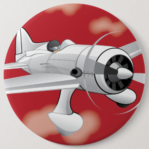 Badge Rond 15,2 Cm Éloigne-toi !