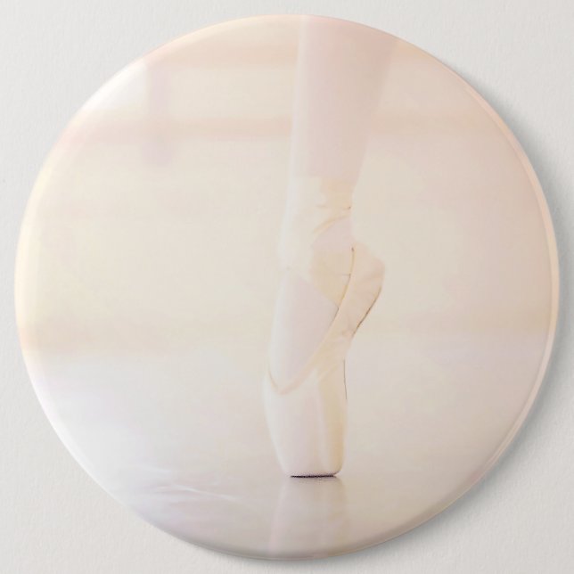 Badge Rond 15,2 Cm En Pointe de ballet (Devant)