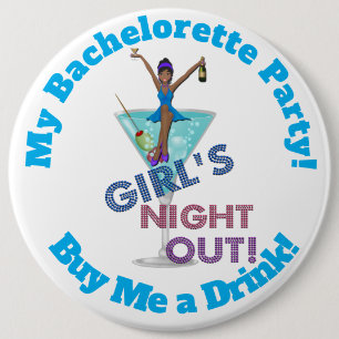 Badge Rond 15,2 Cm Énorme bouton à revers pour enterrement de vie de