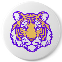 Épingle De Football Tigers Louisiane - Gameday