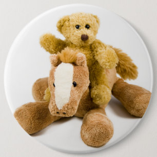 Badge Rond 15,2 Cm Équitation de Ted