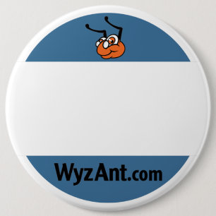 Badge Rond 15,2 Cm Étiquette de nom de tuteur de WyzAnt