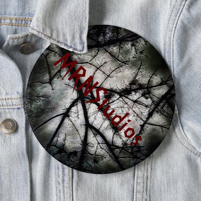 Badge Rond 15,2 Cm Fermeture (En situation)