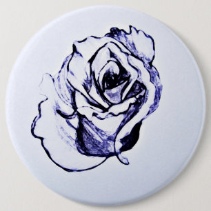 Badge Rond 15,2 Cm Fleurb