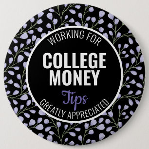 Badge Rond 15,2 Cm Floral pourpre   Conseils appréciés   Financement 