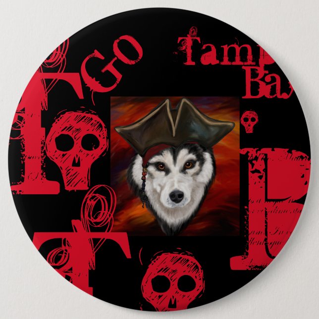 BADGE ROND 15,2 CM FLORIDE (Devant)