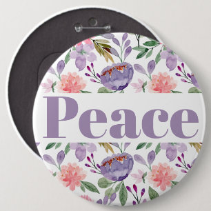Badge Rond 15,2 Cm Fruit de l'Esprit Bouton - Paix
