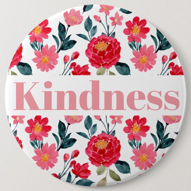 Badge Rond 15,2 Cm Fruit of the Spirit Button - Kindness (Devant)