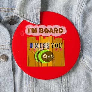 Badge Rond 15,2 Cm Funny I