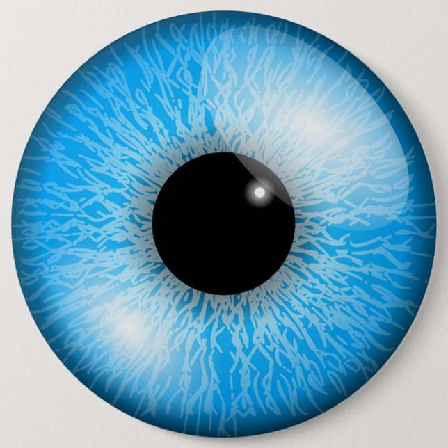 BADGE ROND 15,2 CM GLODE OCULAIRE (Devant)