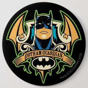 Badge Rond 15,2 Cm Gotham Guardian